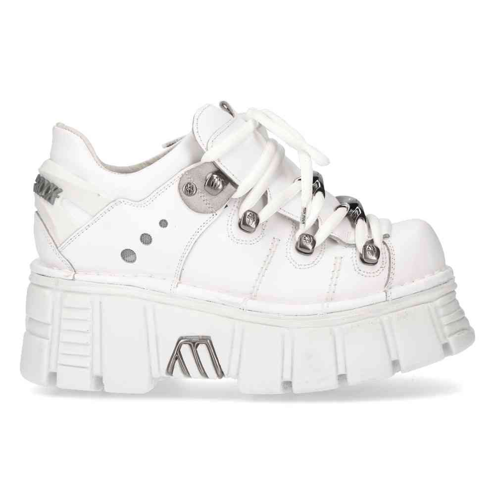 New Rock - M-120N-S14 Plattformstiefel - WeiÃŸ